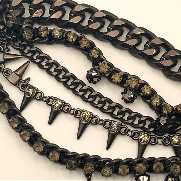 VINTAGE GOTHIC STYLE STATEMENT NECKLACE - Picture 8 of 14